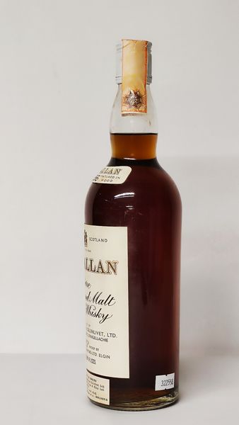 The Macallan 1956, Pure Highland Malt Scotch Whisky  - Asta Wine and Spirit for Christmas - Associazione Nazionale - Case d'Asta italiane