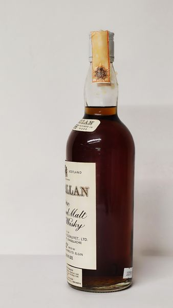 The Macallan 1956, Pure Highland Malt Scotch Whisky  - Asta Wine and Spirit for Christmas - Associazione Nazionale - Case d'Asta italiane