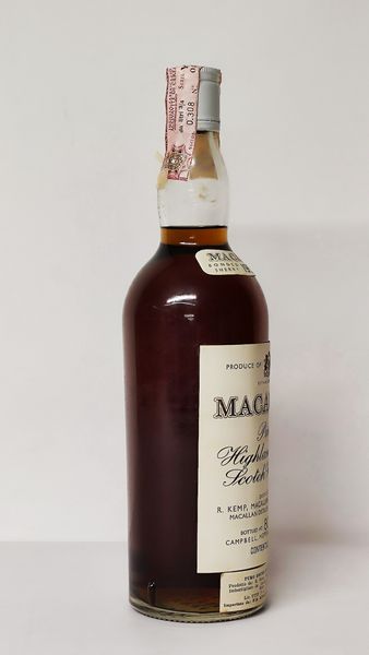 The Macallan 1956, Pure Highland Malt Scotch Whisky  - Asta Wine and Spirit for Christmas - Associazione Nazionale - Case d'Asta italiane