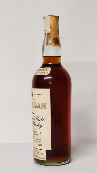 The Macallan 1957, Pure Highland Malt Scotch Whisky  - Asta Wine and Spirit for Christmas - Associazione Nazionale - Case d'Asta italiane