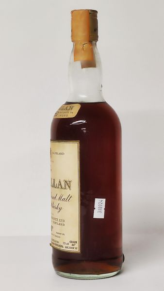 The Macallan 1960, Pure Highland Malt Scotch Whisky  - Asta Wine and Spirit for Christmas - Associazione Nazionale - Case d'Asta italiane