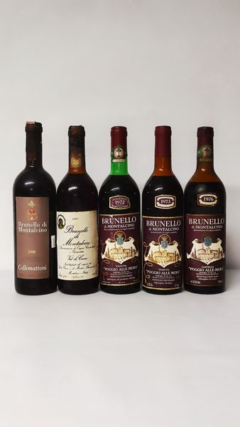 Collemattoni, Cava, Poggio Alle Mura, Brunello Di Montalcino  - Asta Wine and Spirit for Christmas - Associazione Nazionale - Case d'Asta italiane