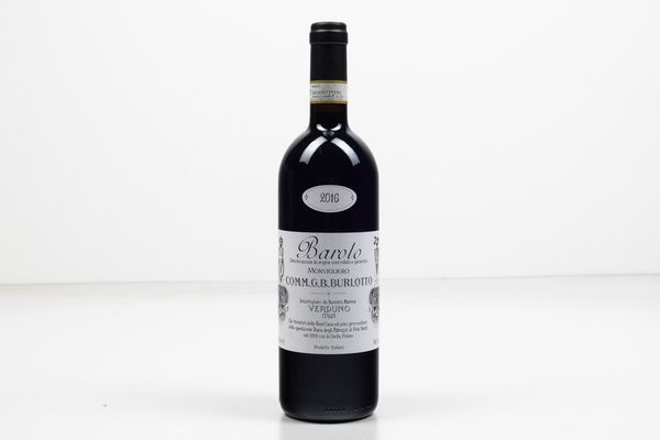 Comm. G.B. Burlotto, Barolo Monvigliero 2016  - Asta Wine and Spirit for Christmas - Associazione Nazionale - Case d'Asta italiane