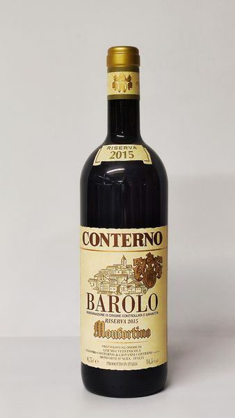 Conterno Monfortino Riserva, Barolo 2015  - Asta Wine and Spirit for Christmas - Associazione Nazionale - Case d'Asta italiane
