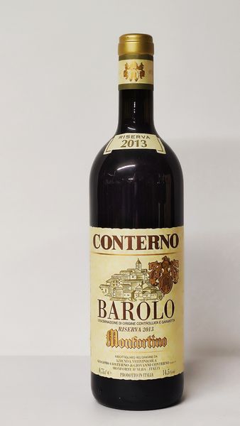 Conterno Monfortino, Barolo Riserva 2013  - Asta Wine and Spirit for Christmas - Associazione Nazionale - Case d'Asta italiane
