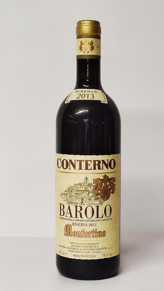 Conterno Monfortino, Barolo Riserva 2013  - Asta Wine and Spirit for Christmas - Associazione Nazionale - Case d'Asta italiane