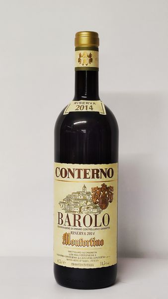 Conterno Monfortino, Barolo Riserva 2014  - Asta Wine and Spirit for Christmas - Associazione Nazionale - Case d'Asta italiane