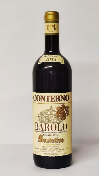 Conterno Monfortino, Barolo Riserva 2015  - Asta Wine and Spirit for Christmas - Associazione Nazionale - Case d'Asta italiane