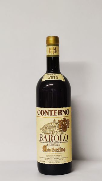 Conterno Monfortino, Barolo Riserva 2015  - Asta Wine and Spirit for Christmas - Associazione Nazionale - Case d'Asta italiane