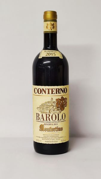 Conterno Monfortino, Barolo Riserva 2015  - Asta Wine and Spirit for Christmas - Associazione Nazionale - Case d'Asta italiane