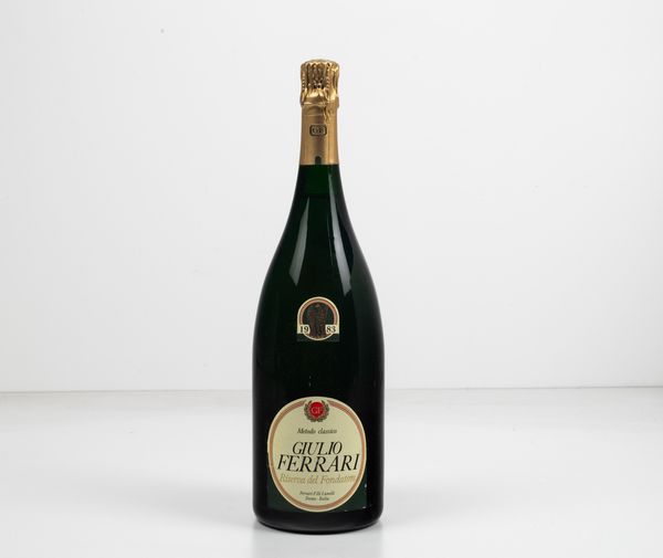 Fratelli Lunelli, Ferrari Riserva del Fondatore 1983  - Asta Wine and Spirit for Christmas - Associazione Nazionale - Case d'Asta italiane