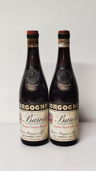Giacomo Borgogno, Barolo Riserva 1967  - Asta Wine and Spirit for Christmas - Associazione Nazionale - Case d'Asta italiane
