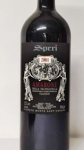 Speri, Amarone Della Valpolicella 2001  - Asta Wine and Spirit for Christmas - Associazione Nazionale - Case d'Asta italiane