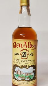 Glen Albyn 21 Years Old 1963, Pure Inverness Highland Malt Scotch Whisky  - Asta Wine and Spirit for Christmas - Associazione Nazionale - Case d'Asta italiane