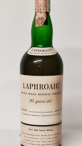 Laphroaig 10 Years Filippi, Islay malt Scotch Whisky  - Asta Wine and Spirit for Christmas - Associazione Nazionale - Case d'Asta italiane