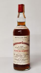Macallan-Glenlivet 33 Years Old 1946, Pure Highland Malt Scotch Whisky  - Asta Wine and Spirit for Christmas - Associazione Nazionale - Case d'Asta italiane