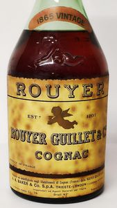 Rouyer Guillet Vintage 1865, Cognac  - Asta Wine and Spirit for Christmas - Associazione Nazionale - Case d'Asta italiane