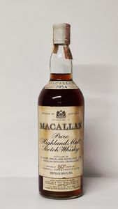 The Macallan 15 Years Old 1954, Pure Highland Malt Scotch Whisky  - Asta Wine and Spirit for Christmas - Associazione Nazionale - Case d'Asta italiane