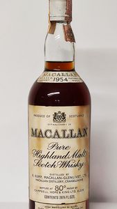 The Macallan 15 Years Old 1954, Pure Highland Malt Scotch Whisky  - Asta Wine and Spirit for Christmas - Associazione Nazionale - Case d'Asta italiane