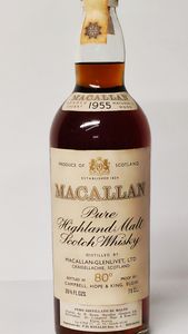 The Macallan 15 Years Old 1955, Pure Highland Malt Scotch Whisky  - Asta Wine and Spirit for Christmas - Associazione Nazionale - Case d'Asta italiane