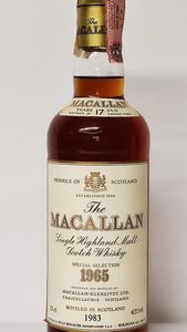 The Macallan 17 Years Old 1965, Pure Highland Malt Scotch Whisky  - Asta Wine and Spirit for Christmas - Associazione Nazionale - Case d'Asta italiane