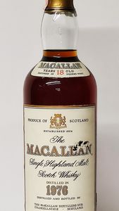 The Macallan 18 Years Old 1976, Single Highland Malt Scotch Whisky  - Asta Wine and Spirit for Christmas - Associazione Nazionale - Case d'Asta italiane
