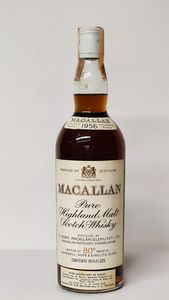 The Macallan 1956, Pure Highland Malt Scotch Whisky  - Asta Wine and Spirit for Christmas - Associazione Nazionale - Case d'Asta italiane