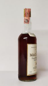 The Macallan 1963, Single Highland Malt Scotch Whisky  - Asta Wine and Spirit for Christmas - Associazione Nazionale - Case d'Asta italiane