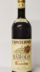Conterno Monfortino, Barolo Riserva 2013  - Asta Wine and Spirit for Christmas - Associazione Nazionale - Case d'Asta italiane