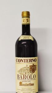 Conterno Monfortino, Barolo Riserva 2015  - Asta Wine and Spirit for Christmas - Associazione Nazionale - Case d'Asta italiane