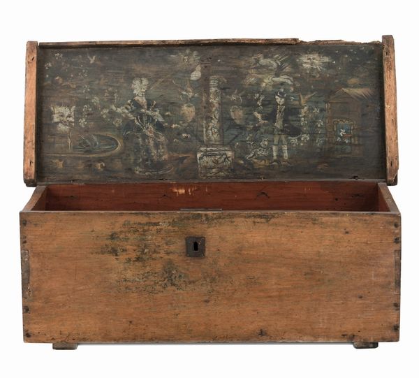 Baule da marinaio in legno. XIX secolo  - Asta Antiquariato - Associazione Nazionale - Case d'Asta italiane