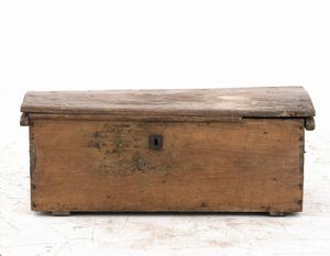 Baule da marinaio in legno. XIX secolo  - Asta Antiquariato - Associazione Nazionale - Case d'Asta italiane
