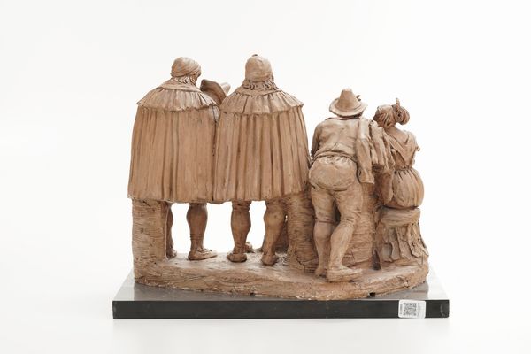 Bartolomeo Pinelli : Scena popolare con zampognari  - Asta Scultura e Oggetti d'Arte - Associazione Nazionale - Case d'Asta italiane