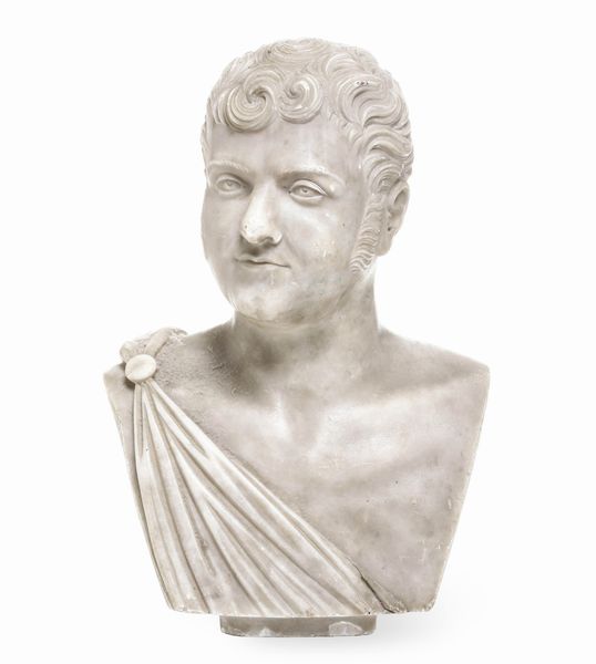 Scultore del XIX secolo Ritratto virile 'all'antica'  - Asta Scultura e Oggetti d'Arte - Associazione Nazionale - Case d'Asta italiane