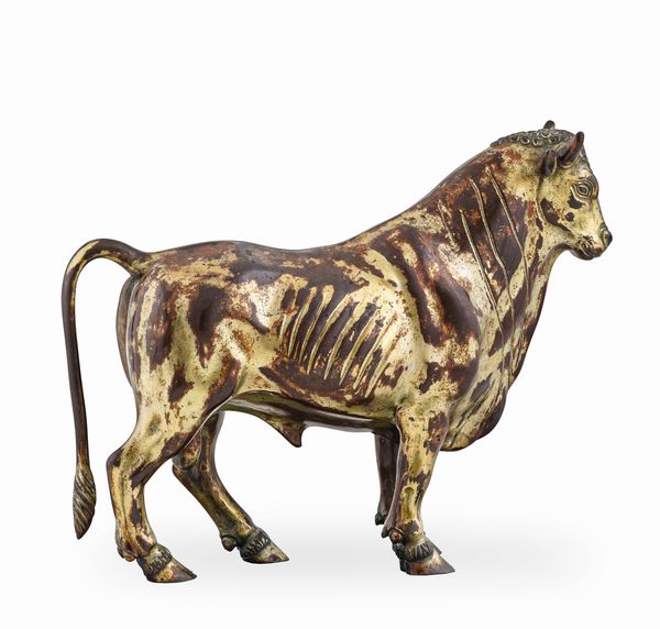 Toro. Fonditore del XVIII-XIX secolo  - Asta Scultura e Oggetti d'Arte - Associazione Nazionale - Case d'Asta italiane