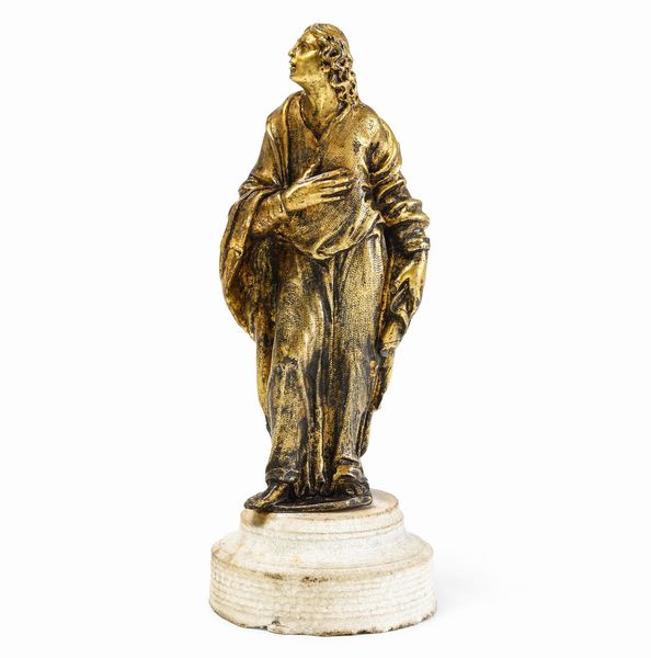 San Giovanni. Arte tardo manierista romana del XVI secolo, ambito di Guglielmo della Porta (Roma 1515-1577)  - Asta Scultura e Oggetti d'Arte - Associazione Nazionale - Case d'Asta italiane