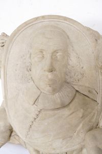 Arte barocca romana del XVII secolo Ritratto di Cardinale  - Asta Scultura e Oggetti d'Arte - Associazione Nazionale - Case d'Asta italiane