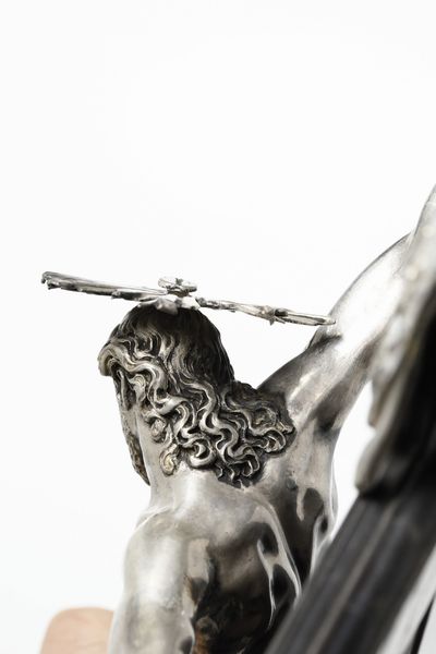 Croce da meditazione. Arte genovese del XVIII-XIX secolo (apparentemente priva di punzonatura)  - Asta Argenti da Collezione | XX secolo - Associazione Nazionale - Case d'Asta italiane