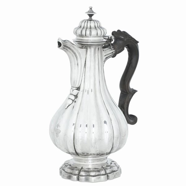 Caffettiera. Venezia seconda met del XVIII secolo  - Asta Argenti da Collezione | XX secolo - Associazione Nazionale - Case d'Asta italiane