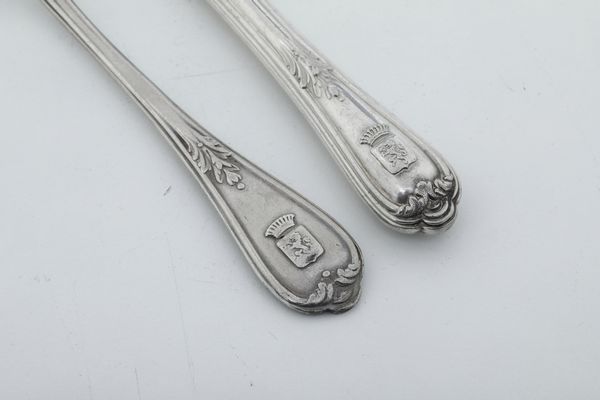 Servizio di posate. Firenze XIX secolo, argentiere Gherardi  - Asta Argenti da Collezione | XX secolo - Associazione Nazionale - Case d'Asta italiane