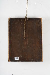 Icona raffigurante Battesimo di Cristo. Russia XVIII-XIX secolo  - Asta Argenti da Collezione | XX secolo - Associazione Nazionale - Case d'Asta italiane