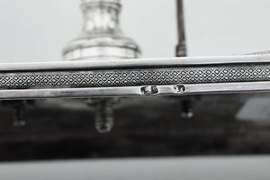 Oliera neoclassica. Napoli 1825-1932, assaggiatore Paolo di Blasio, marchio dell'argentiere consunto di difficile lettura  - Asta Argenti da Collezione | XX secolo - Associazione Nazionale - Case d'Asta italiane