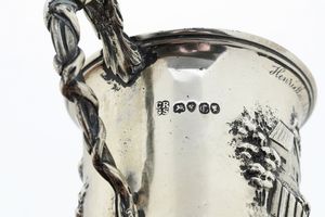 Mug. Londra 1838, argentiere C.Reily & G. Storer  - Asta Argenti da Collezione | XX secolo - Associazione Nazionale - Case d'Asta italiane