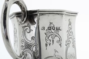 Mug. Londra 1844, argentiere Hayne & Carter  - Asta Argenti da Collezione | XX secolo - Associazione Nazionale - Case d'Asta italiane