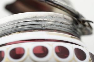 Saliera e senapiera. Impero austro ungarico XIX secolo  - Asta Argenti da Collezione | XX secolo - Associazione Nazionale - Case d'Asta italiane