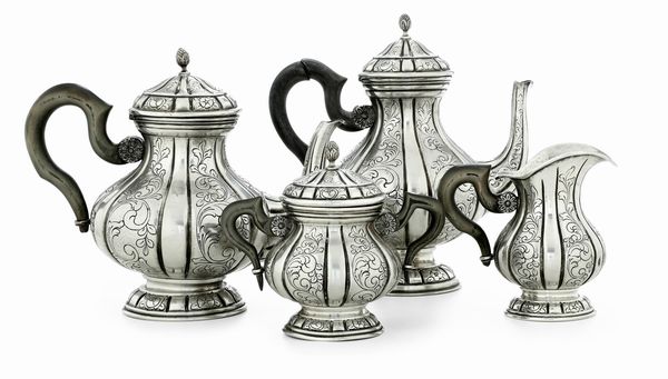 Servizio da t e caff. Argenteria artistica italiana della prima met del XX secolo  - Asta Argenti da Collezione | XX secolo - Associazione Nazionale - Case d'Asta italiane