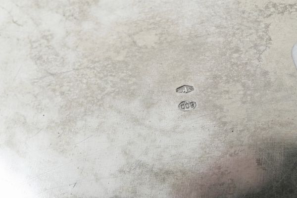 Zuppiera. Argenteria italiana del XX secolo, bollo con fascio littorio in uso dal 1935 al 1945, argentiere Castaudi & Gautero, Vercelli  - Asta Argenti da Collezione | XX secolo - Associazione Nazionale - Case d'Asta italiane