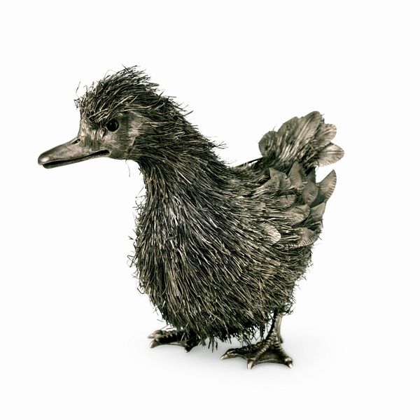 Papera in fili d'argento. Maison Mario Buccellati, Italia XX-XXI secolo  - Asta Argenti da Collezione | XX secolo - Associazione Nazionale - Case d'Asta italiane