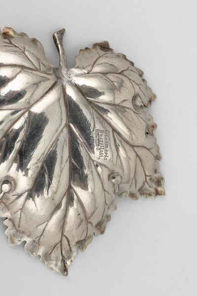 Coppia di foglie. Maison Gianmaria Buccellati, argentiere Clementi Bologna, Italia XX-XXI secolo  - Asta Argenti da Collezione | XX secolo - Associazione Nazionale - Case d'Asta italiane