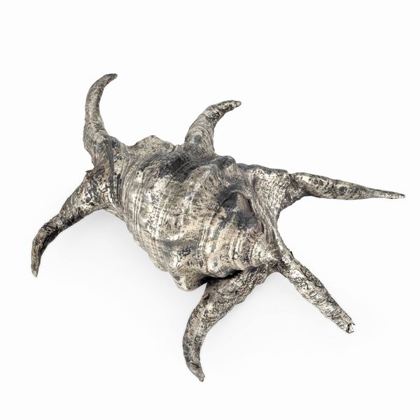 Conchiglia rivestita in argento, etichetta a scudo Mario Buccellati, Italia XX-XXI secolo  - Asta Argenti da Collezione | XX secolo - Associazione Nazionale - Case d'Asta italiane